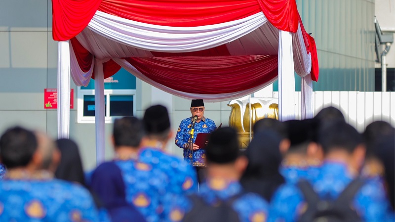Benyamin Tekankan Integritas ASN, Tinjau Gedung Layanan Baru
