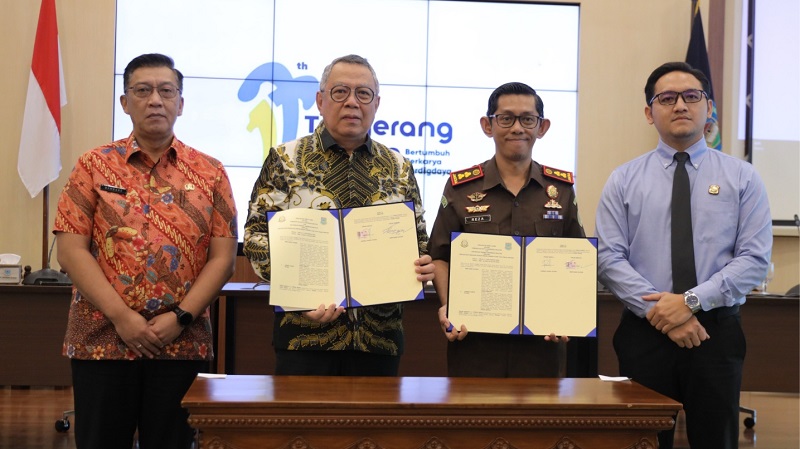 Pemkot Tangsel Perkuat Pengawasan Hukum Gandeng Kejaksaan