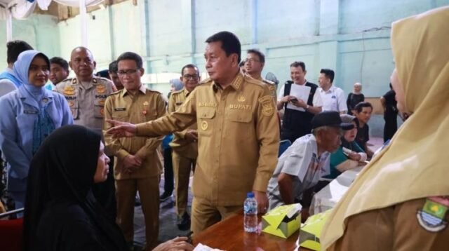 Bupati Apresiasi Baksos Kesehatan Gratis Satrad 401