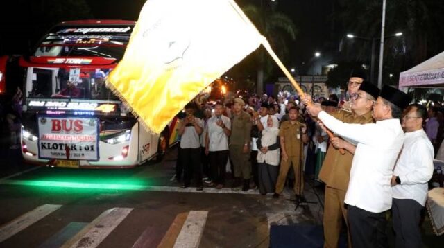 Asrama Haji Cipondoh Mulai Beroperasi, Jemaah Banten Kloter 1 Diberangkatkan