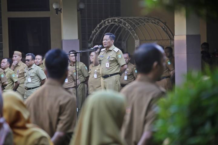 Terapkan WFH, Sekda Tangerang Minta ASN Disiplin Kinerja