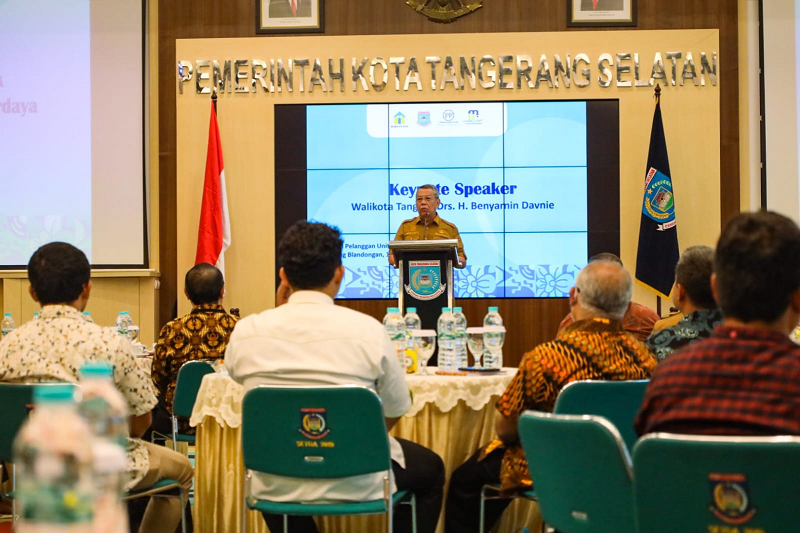 Benyamin Dorong Penguatan Layanan Air Minum di Tangsel