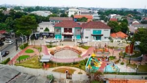 Alun-alun Pondok Ranji Jadi Ruang Bermain dan Rekreasi Warga