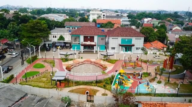 Alun-alun Pondok Ranji Jadi Ruang Bermain dan Rekreasi Warga