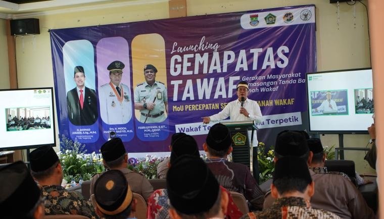 Bupati Tangerang Luncurkan GEMAPATAS TAWAF 2026