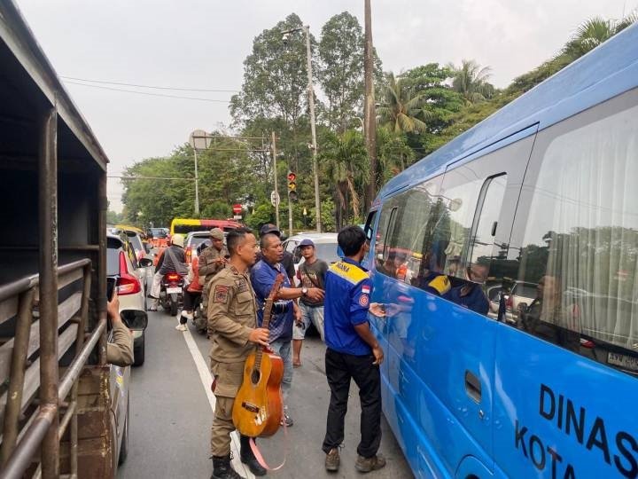 Pemkot Tangerang Tertibkan PPKS di Sejumlah Persimpangan
