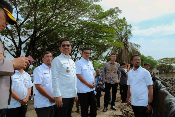 KOLABORASI ATASI BANJIR Normalisasi Situ Bulakan, Sachrudin–Andra Perkuat Pengendalian Banjir