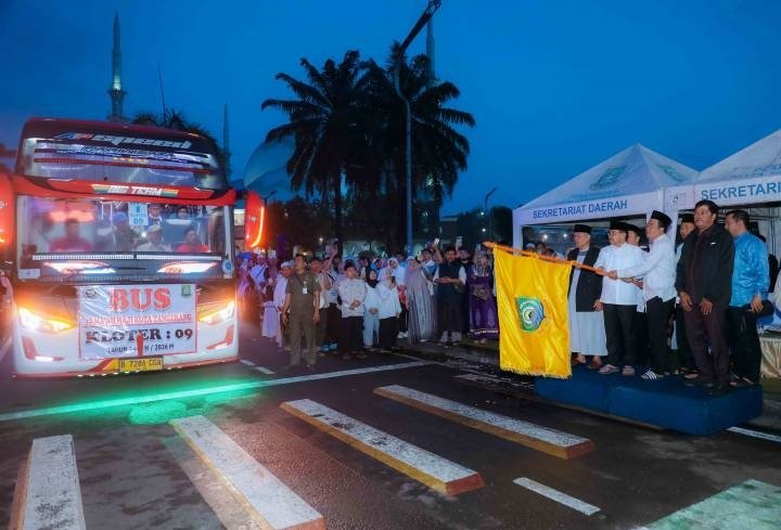 391 Jemaah Haji Kota Tangerang Dilepas