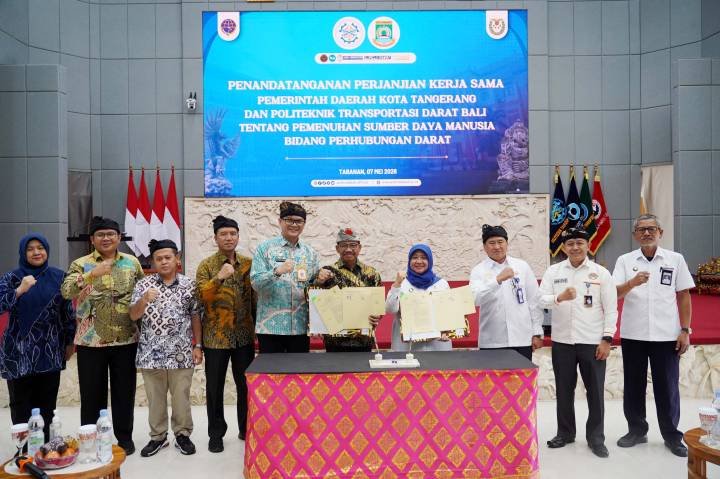 Pemkot Tangerang Gandeng Poltrada Cetak SDM Transportasi Unggul