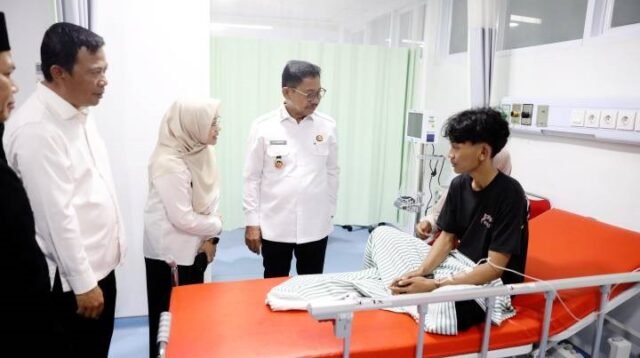 Sachrudin Resmikan Layanan BPJS di RSUD Benda