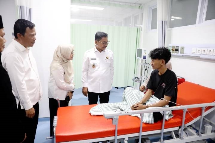 Sachrudin Resmikan Layanan BPJS di RSUD Benda