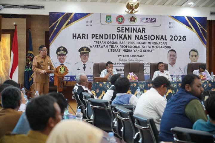 Sekda Tangerang Dorong Sinergi Sekolah dan Media Perkuat Literasi