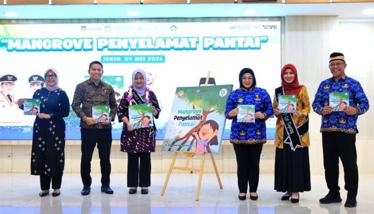 Bupati Tangerang Luncurkan Buku Cerita “Mangrove Penyelamat Pantai”
