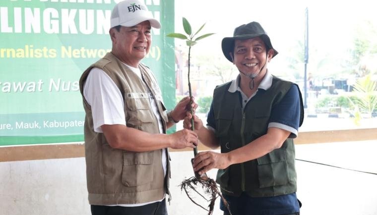 Tanam 10.000 Mangrove, Maesyal Apresiasi Kolaborasi Jurnalis dan Dunia Usaha