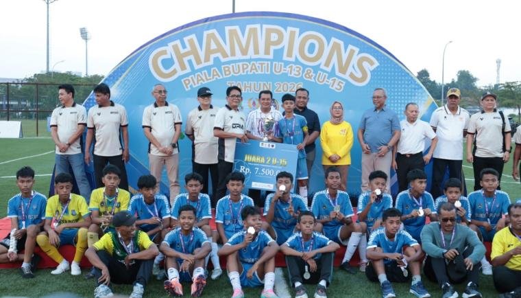 Piala Bupati Jadi Ajang Cetak Talenta Sepak Bola Muda