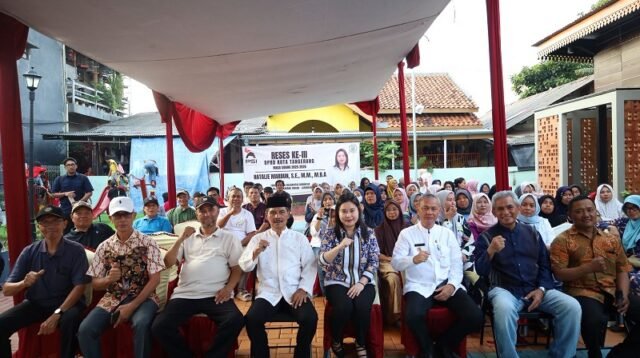 Natalie Marbun Serap Aspirasi Warga Cipadu Jaya, Pendidikan dan Infrastruktur Jadi Perhatian Utama