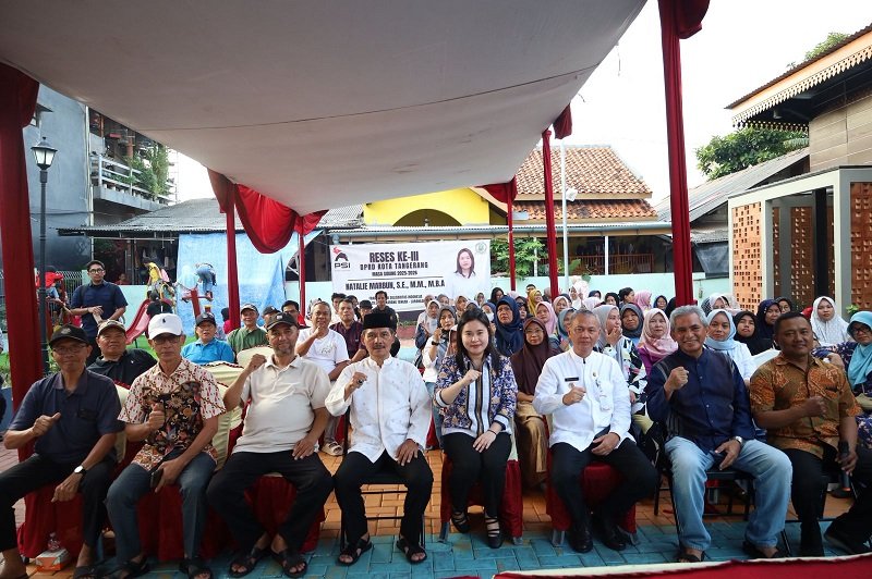 Natalie Marbun Serap Aspirasi Warga Cipadu Jaya, Pendidikan dan Infrastruktur Jadi Perhatian Utama
