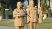 WABUP KEBERSIHAN Wabup Intan Gaungkan Peningkatan Kebersihan Di Lingkungan Kerja Sebagai Budaya ASN