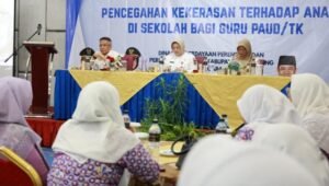 WABUP LINGKUNGAN Wabup Intan: Sekolah Harus Bebas Kekerasan
