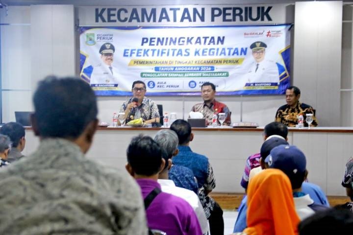 MARYONO KEC ERIUK Maryono Ajak Warga Perkuat Pengelolaan Sampah Berbasis Masyarakat