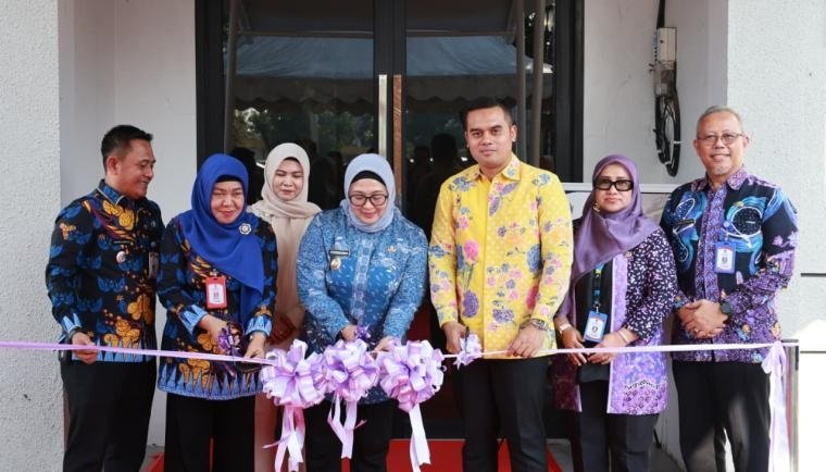 Wabup Tangerang Resmikan Perpustakaan Modern di Kelapa Dua