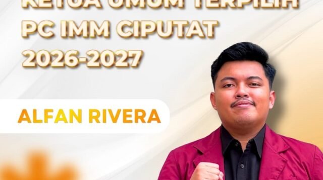 Alfan Rivera Terpilih Pimpin PC IMM Ciputat Periode 2026–2027
