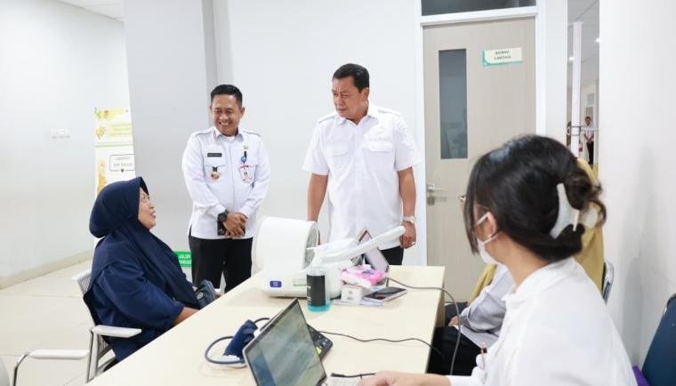 Bupati Tangerang Cek Layanan Puskesmas Binong dan Kelapa Dua