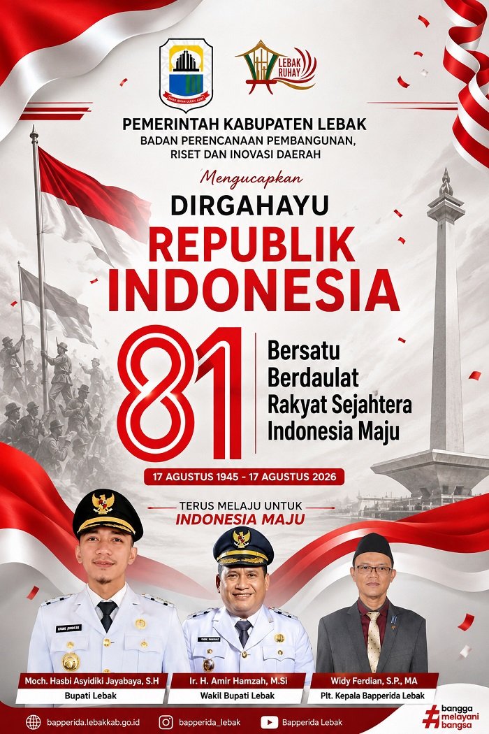 IKLAN HUT RI KE-81 BEPPERIDA LEBAK