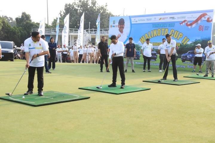 Wali Kota Cup II Jadi Ajang Persiapan Pegolf Tangerang Menuju Porprov
