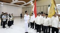 SACHRUDIN PENGUKUHAN Sachrudin Kukuhkan Pengurus IPSM, PSM Dapat Insentif dan Perlindungan BPJS Ketenagakerjaan