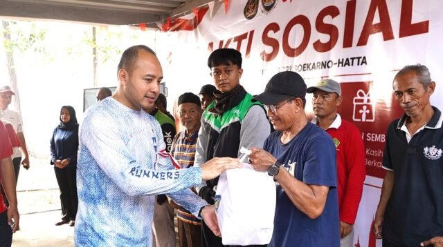 Semarak HUT ke-81 RI, Imigrasi Soekarno-Hatta Gelar Bakti Sosial dan Layanan Paspor Akhir Pekan