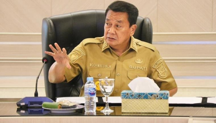 Bupati Tangerang Imbau Warga Pakai Masker