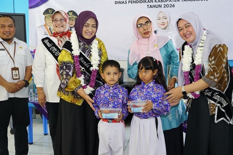 3.791 Anak PAUD di Kabupaten Tangerang Terima Makanan Tambahan