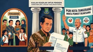 PGRI KOTA TANGERANG PGRI Kota Tangerang Soroti Sanksi Mantan Kepala SDN Panunggangan 2