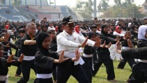 Diikuti 5.021 Pelajar, Gebyar Silat Kota Tangerang Pecahkan Rekor MURI