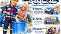 perumdam PERUMDAM TKR Kabupaten Tangerang Salurkan Lebih dari Satu Juta Liter Air Bersih